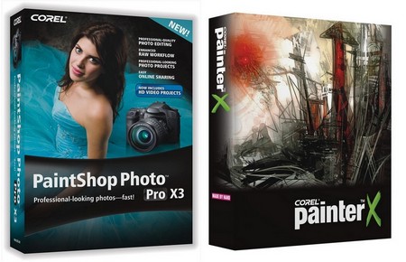 Corel PaintShop Photo Pro X3 13.2.0.41 & Corel Painter v11.0.016 MULTiLANGUAGE